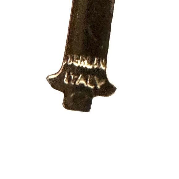 Roma sterling silver purple glass beaded rosary - Picture 8 of 14